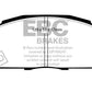EBC 92-94 Acura Integra 1.7 Vtec Yellowstuff Front Brake Pads