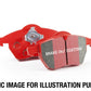 EBC 16-18 Cadillac CTS-V Redstuff Ceramic Low Dust Front Brake Pads