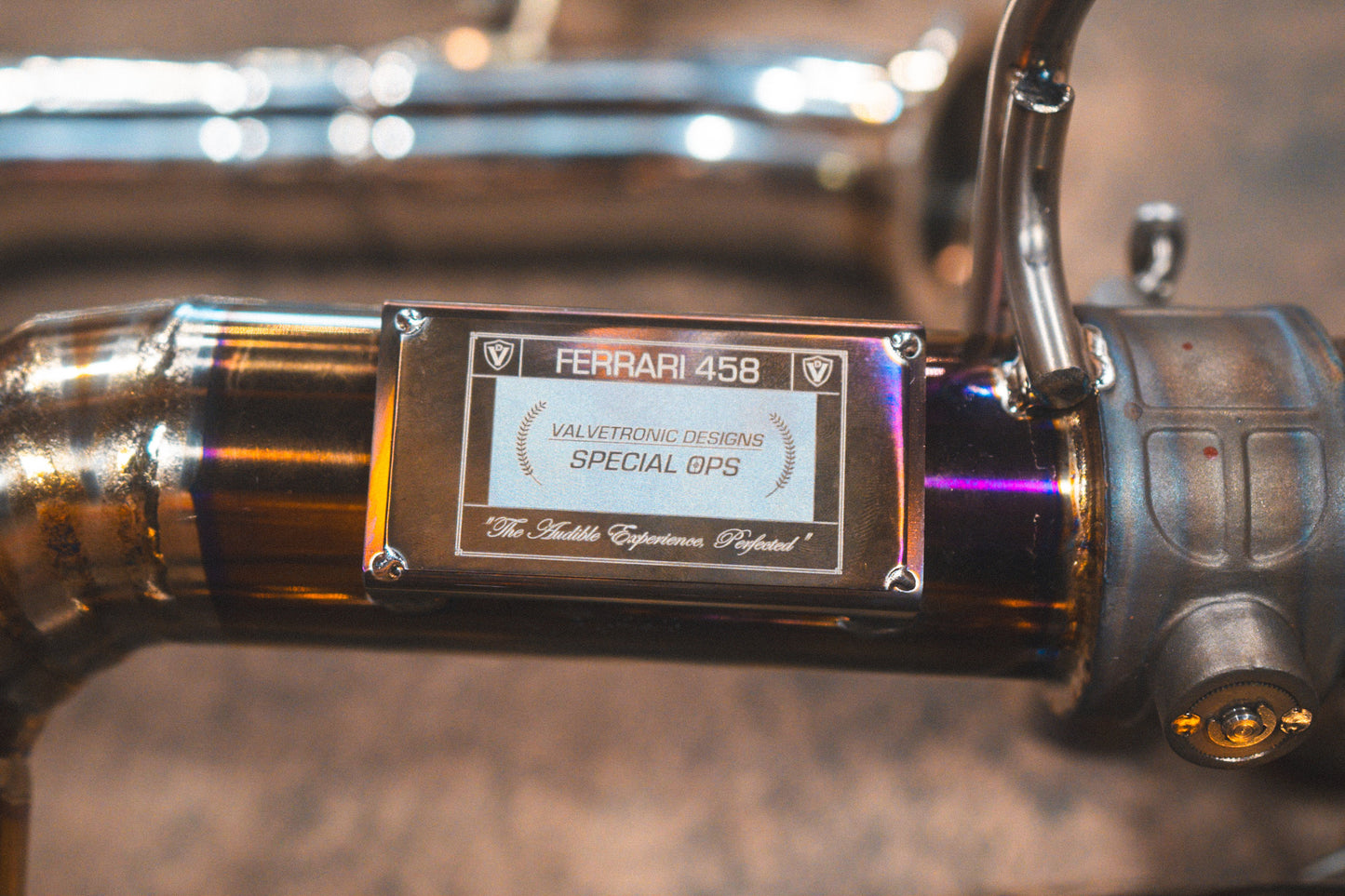 Ferrari 458 Italia Valved Sport Exhaust System