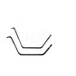 Fuel Tank Strap AGY-01110127 For Ford F-150 Heritage F-250 Lobo