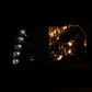 ANZO 1994-2001 Dodge Ram Crystal Headlights Black