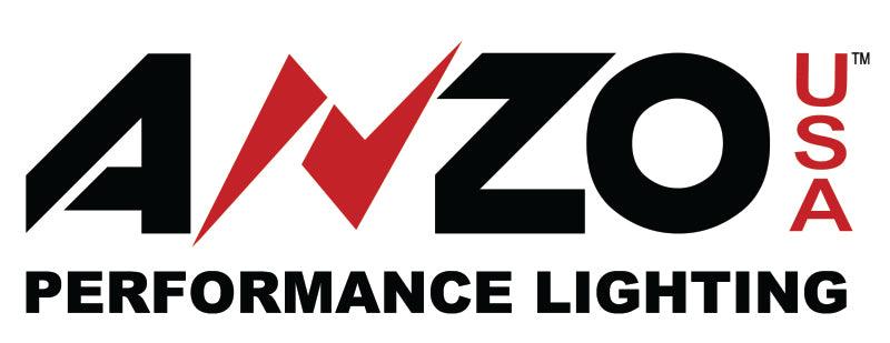 ANZO 1996-2002 GMC Savana Taillights Black