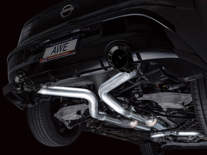 AWE Tuning 2023 Nissan Z RZ34 RWD Track Edition Cat-Back Exhaust System w/ Diamond Black Tips