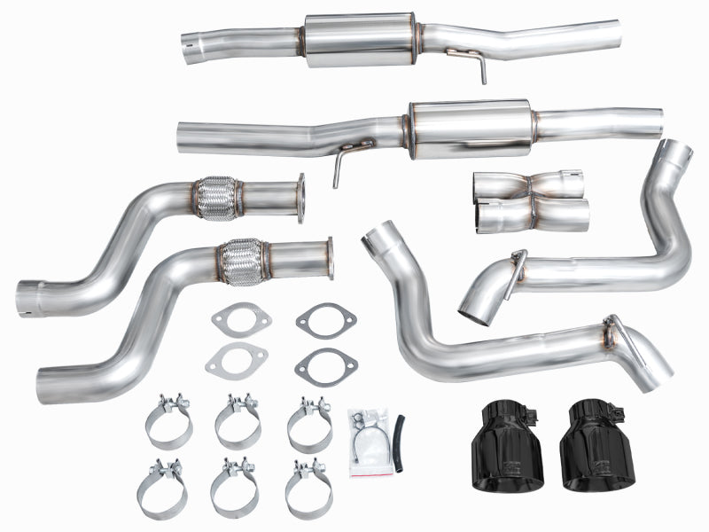 AWE Tuning 2023 Nissan Z RZ34 RWD Track Edition Cat-Back Exhaust System w/ Diamond Black Tips