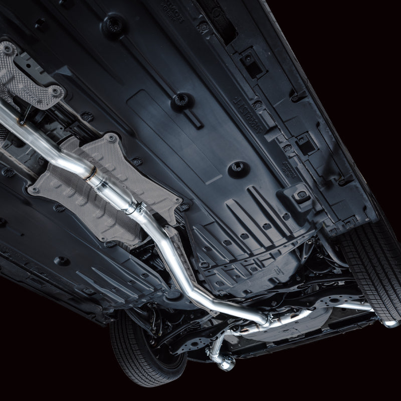 AWE Tuning 22+ Honda Civic Si/Acura Integra Track Edition Cat-Back Exhaust - Dual Chrome Silver Tips