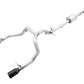 AWE Tuning 4th Gen GM 1500 5.3L 0FG Cat-Back Split Rear Exit (Flat Bumper) - Dual Diamond Tips