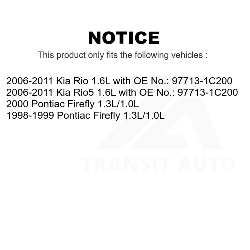 Accessory Drive Belt BAN-4PK810 For Kia Rio Rio5 Pontiac Firefly