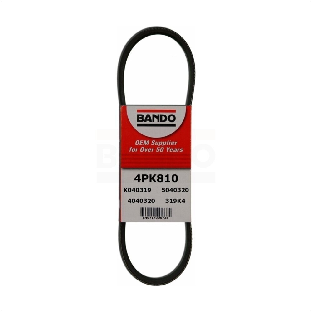 Accessory Drive Belt BAN-4PK810 For Kia Rio Rio5 Pontiac Firefly