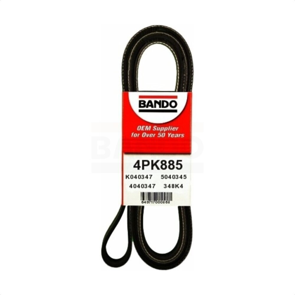 Accessory Drive Belt BAN-4PK885 For Mazda Miata Protege Mitsubishi Mirage MX-3