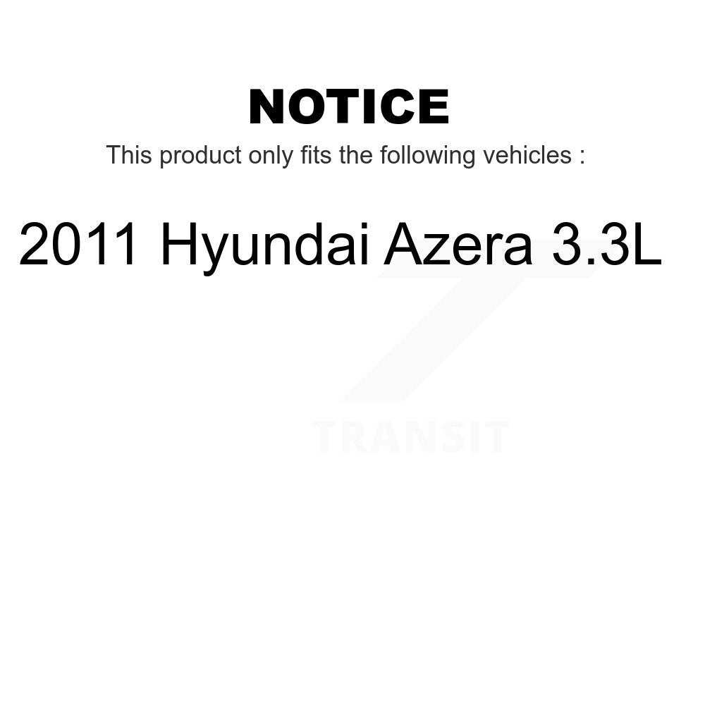 Air And Cabin Filters Kit For 2011 Hyundai Azera 3.3L KFL-100320