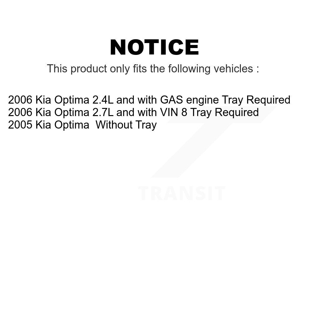 Air And Cabin Filters Kit For Kia Optima KFL-100004