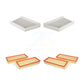 Air And Cabin Filters Kit For Mercedes-Benz C240 C230 CLK350 C250 C320 C280 CLK320 CLK500 CLK550 C350 C32 AMG C55 CLK55 E300 E280 KFL-100527