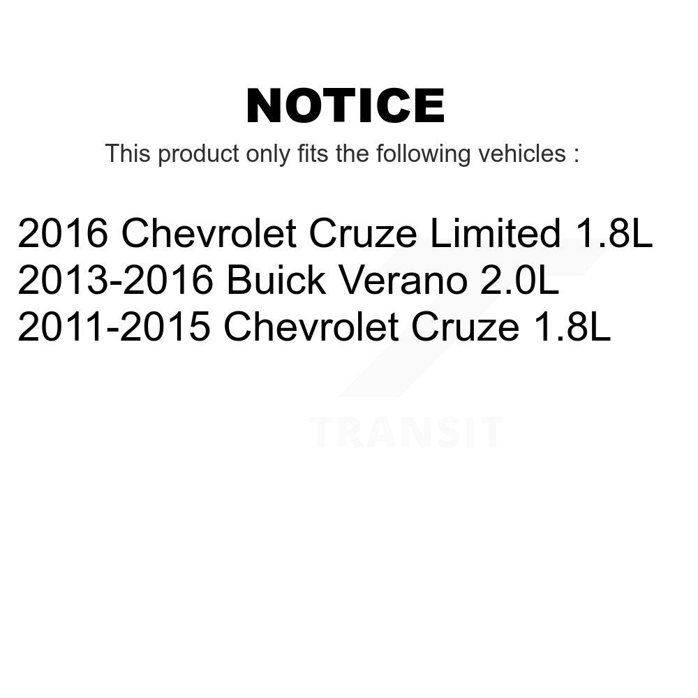 Air Filter (3 Pack) For Chevrolet Cruze Buick Verano Limited K57-100425