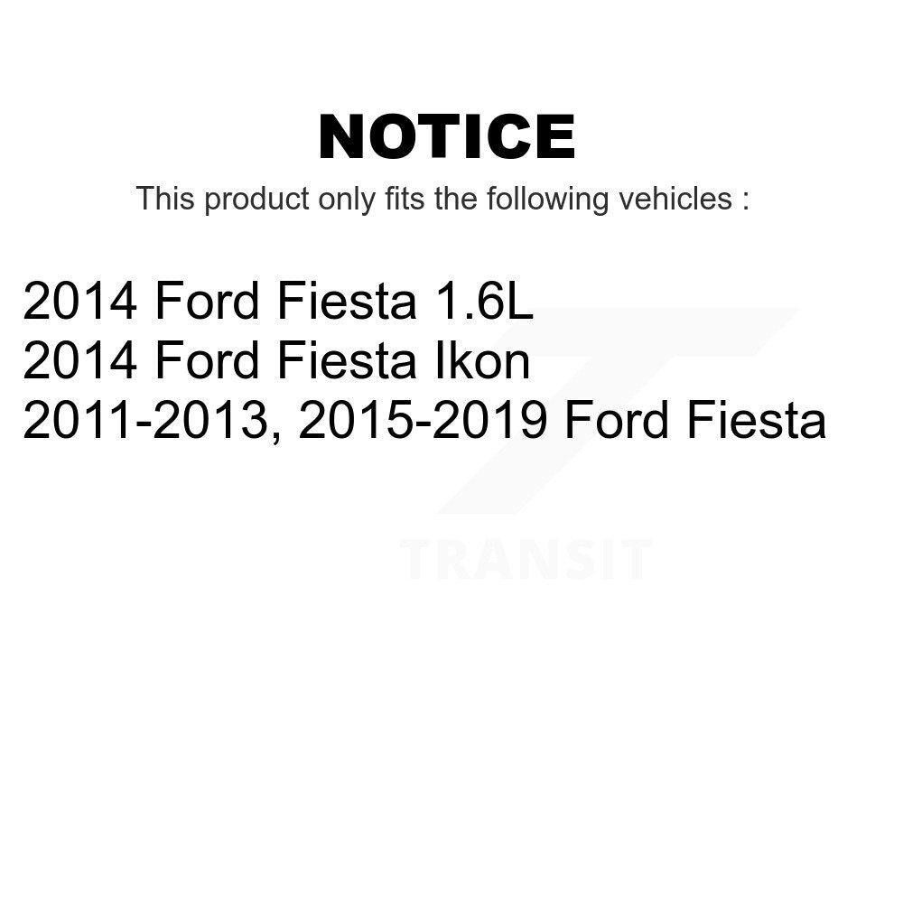 Air Filter (3 Pack) For Ford Fiesta Ikon K57-100534
