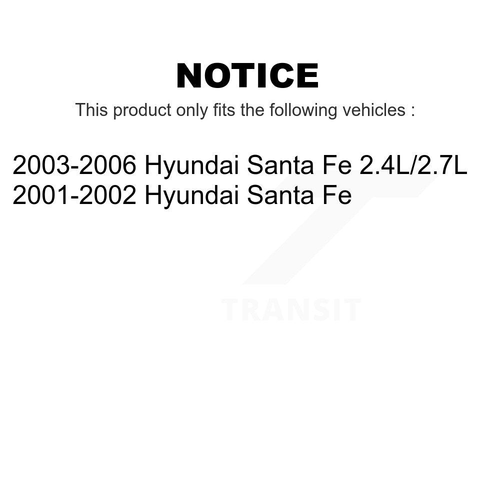 Air Filter (3 Pack) For Hyundai Santa Fe K57-100580
