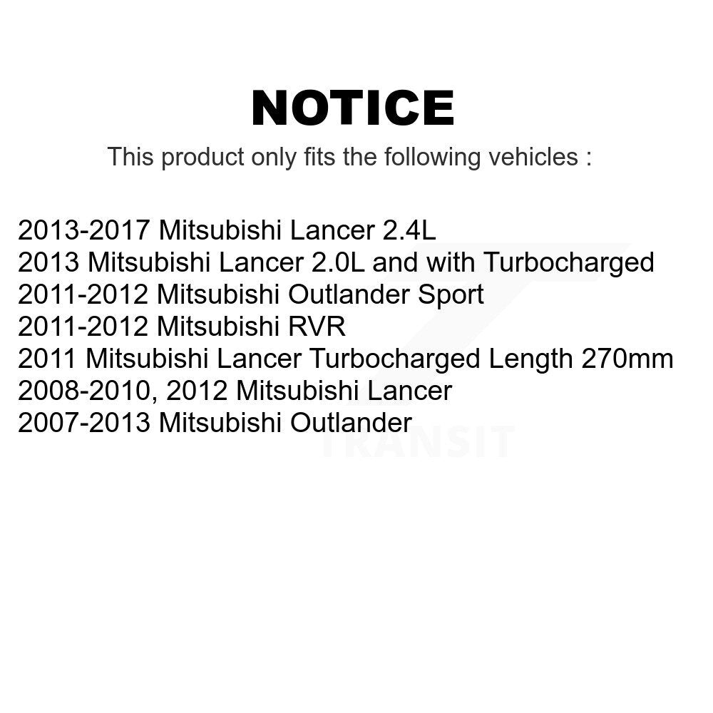 Air Filter (3 Pack) For Mitsubishi Lancer Outlander Sport RVR K57-100428