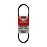 Alternator Accessory Drive Belt BAN-5PK880 For Subaru Impreza WRX
