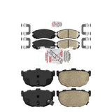 AmeriBRAKES Front Rear Ceramic Disc Brake Pads Kit For 2004-2008 Hyundai Tiburon KNF-100792
