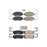 AmeriBRAKES Front Rear Ceramic Disc Brake Pads Kit For 2007-2009 Hyundai Santa Fe KNF-101397