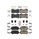 AmeriBRAKES Front Rear Ceramic Disc Brake Pads Kit For 2015-2020 Chevrolet Colorado GMC Canyon KNF-100045