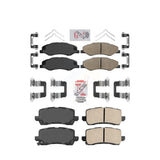 AmeriBRAKES Front Rear Ceramic Disc Brake Pads Kit For 2018-2020 Honda Odyssey KNF-101050
