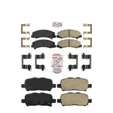 AmeriBRAKES Front Rear Ceramic Disc Brake Pads Kit For Chevrolet Impala Limited KNF-100528