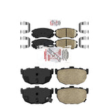 AmeriBRAKES Front Rear Ceramic Disc Brake Pads Kit For Hyundai Tiburon KNF-100791