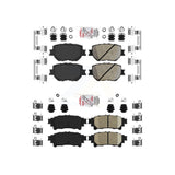 AmeriBRAKES Front Rear Ceramic Disc Brake Pads Kit For Lexus IS250 KNF-101061