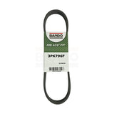 Accessory Drive Belt BAN-3PK796F For Hyundai Sonata Kia Optima Santa Fe Sport Sorento Tucson Veloster N