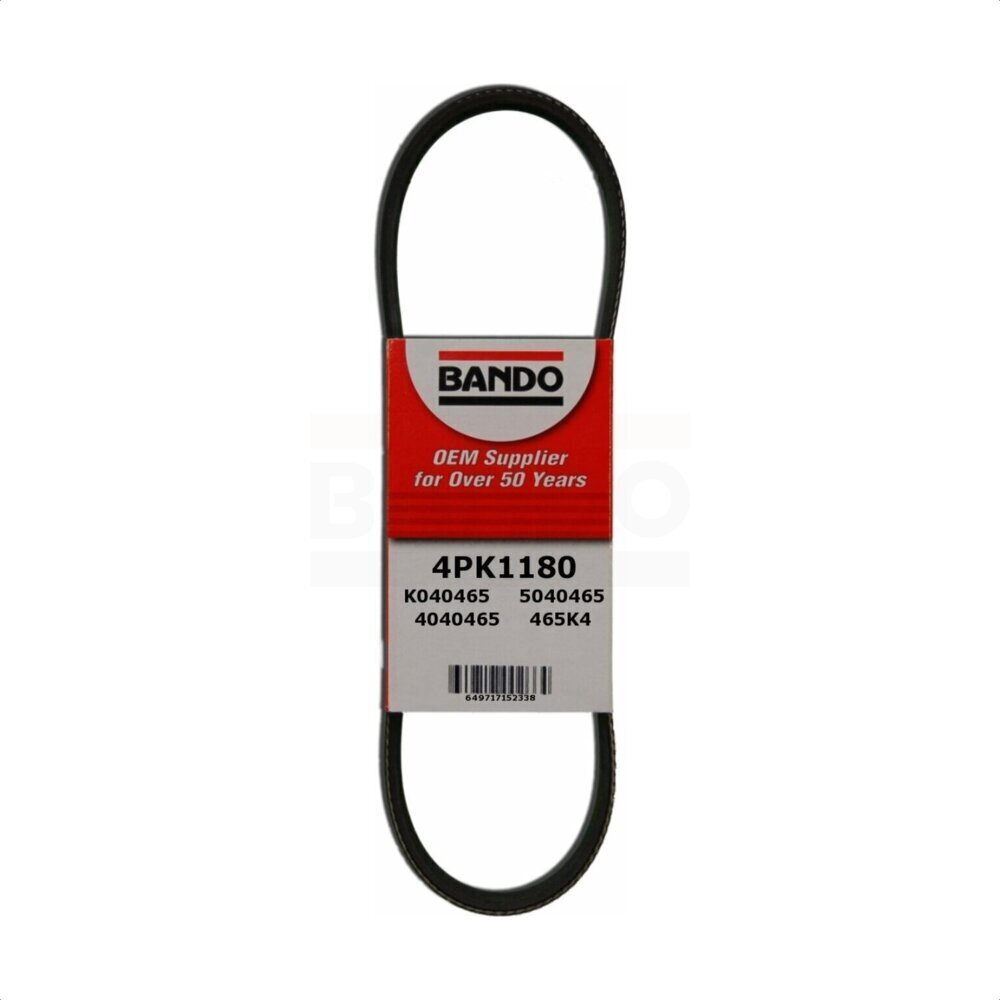 Water Pump Alternator Air Conditioning Accessory Drive Belt BAN-4PK1180 For Toyota Yaris Echo 1.5L