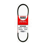 Accessory Drive Belt BAN-6PK900 For Volkswagen Mini Cooper Jetta Beetle Countryman Golf Ford Escort Paceman Passat Mercury Tempo Topaz Lynx City