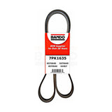 Accessory Drive Belt BAN-7PK1635 For BMW X5 Land Rover Range 540i 740iL M5 740i M6 Gran Coupe Alpina B6 xDrive