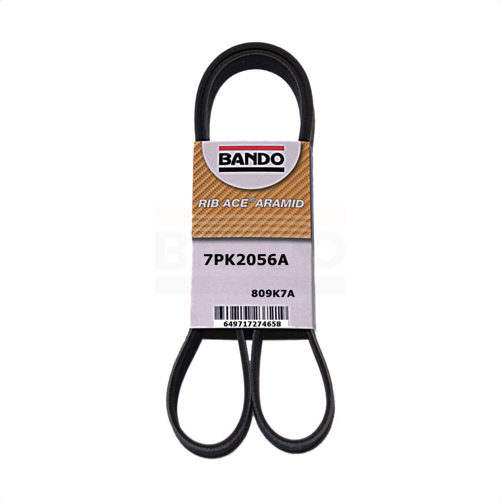 Air Conditioning Alternator Power Steering Accessory Drive Belt BAN-7PK2056A For INFINITI G35 EX35 FX35 Nissan 350Z M35 with OE No.11720-JK20A 3.5L