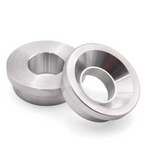 BLOX Racing 2-pc Solid Shifter Bushing Kit, Front - For B-Series Transmission - Raw