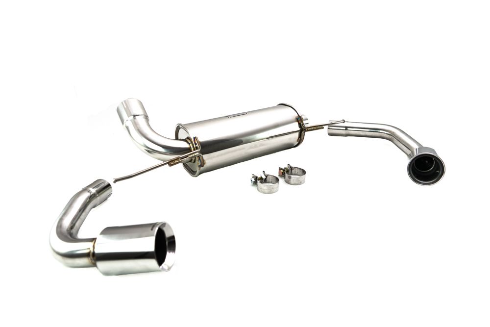 BMW 3-Series (G20 RWD) 2019+ Supremo Axle-Back Exhaust System (Stainless Tip) - MR-ABE-BG20