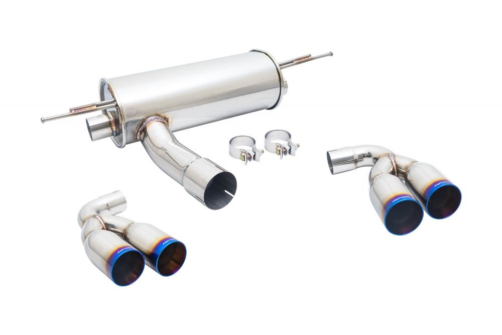 BMW M2 F87 2016+ Supremo Exhaust System - Burnt Roll Tip - MR-ABE-BF87-VO
