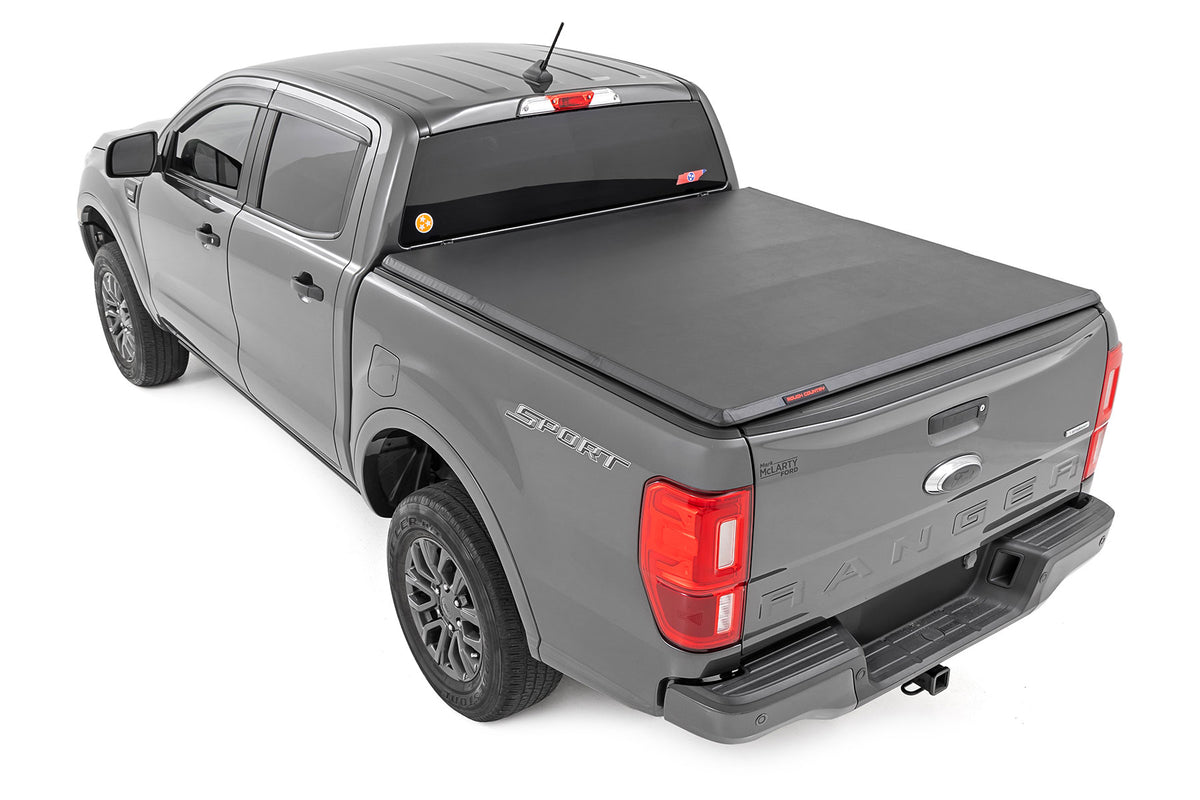 Bed Cover | Tri Fold | Soft | 5' Bed | Ford Ranger 2WD/4WD (19-23)
