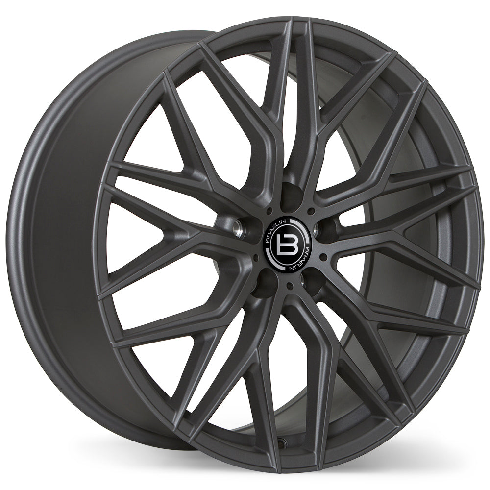 Braelin BR10 18x8.0 5x114.3mm +45 63.4mm GRY / MAT