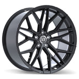 Braelin BR10 20x10.5 5x114.3mm +30 59.6mm BLK