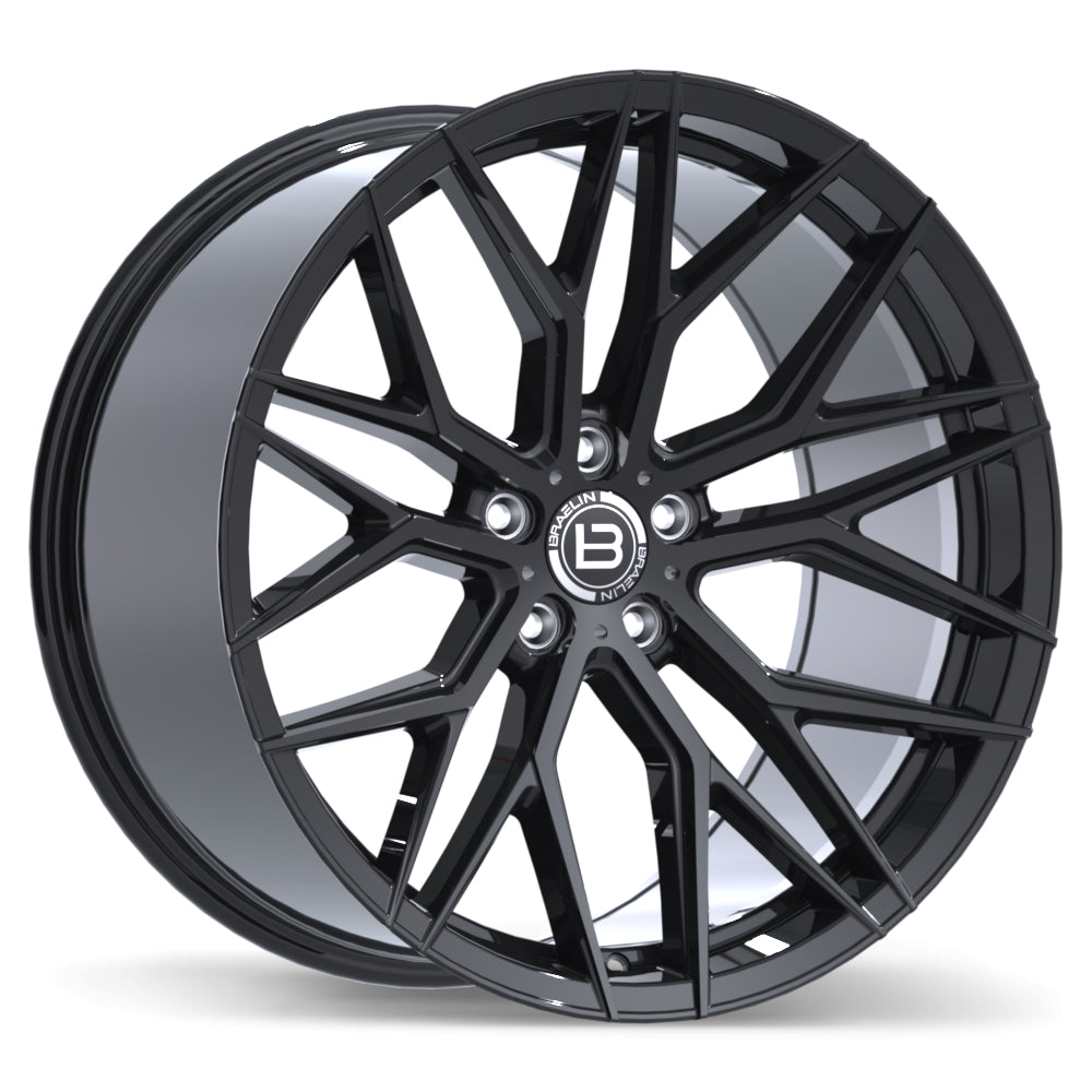 Braelin BR10 20x10.5 5x114.3mm +30 70.3mm BLK