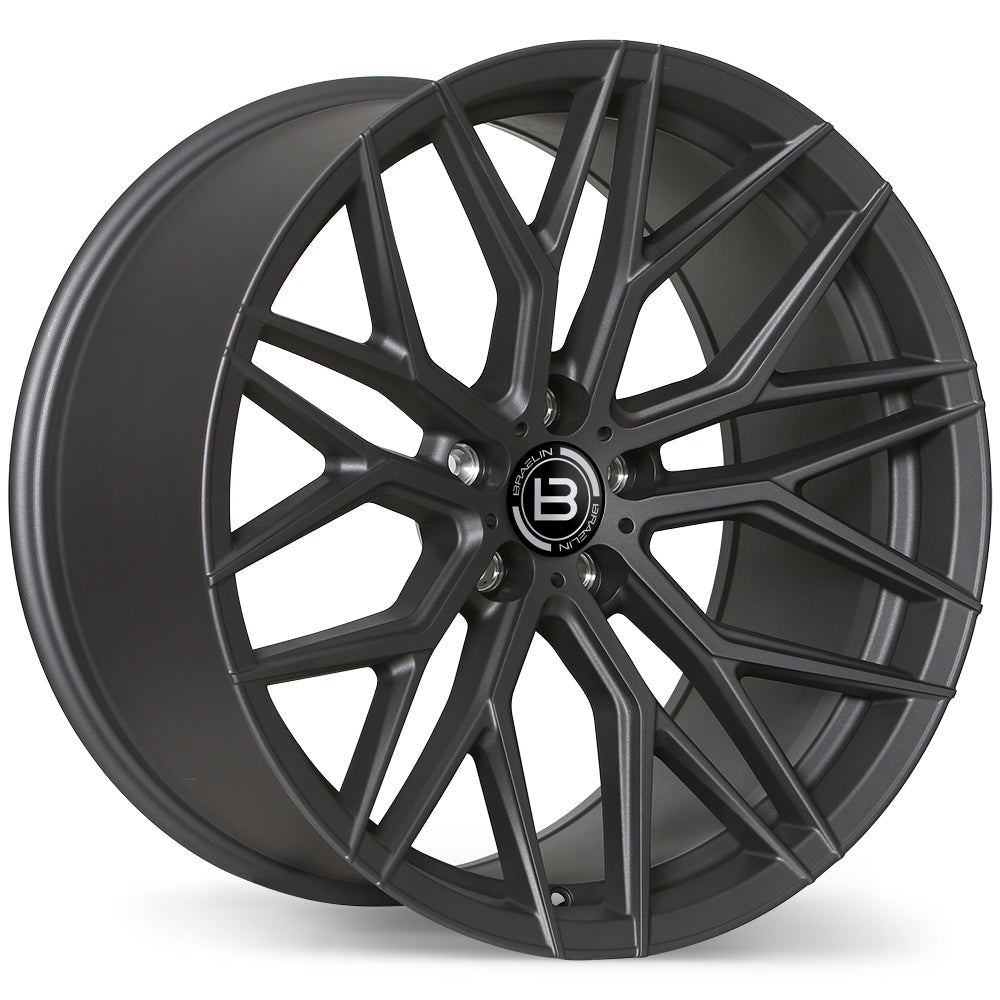 Braelin BR10 20x10.5 5x120mm +30 60.1mm GRY / MAT