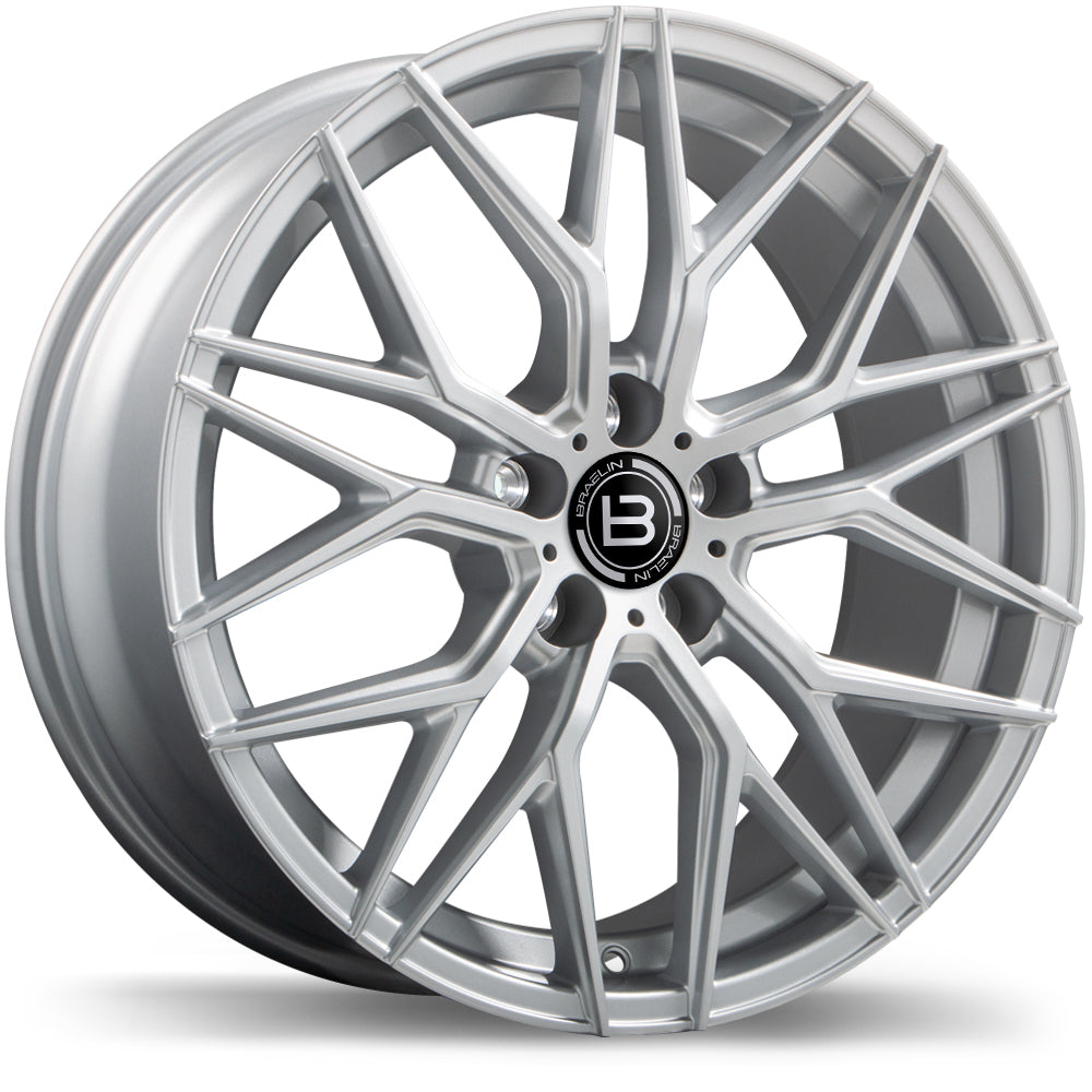 Braelin BR10 20x9.0 5x115mm +38 71.5mm SIL