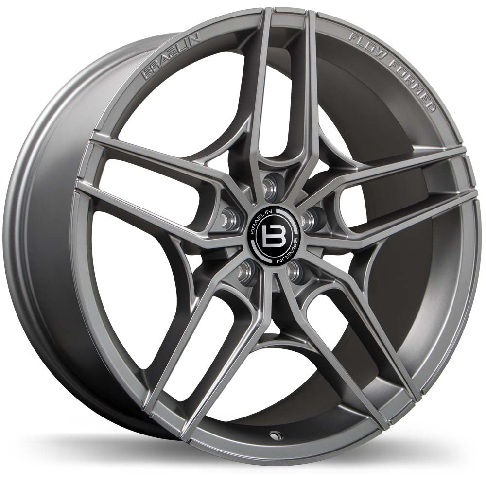 Braelin BR12 19x9.0 5x108mm +30 67.1mm GRY / SAT