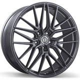 Braelin BR13 22x9.0 5x114.3mm +30 56.1mm GRY / DRK