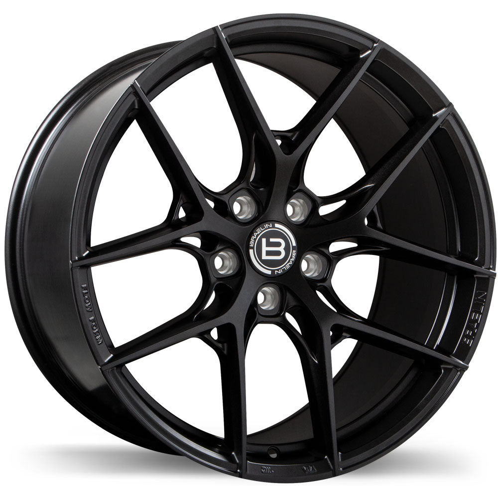 Braelin BR14 19x9.5 5x114.3mm +42 59.6mm BLK / SAT