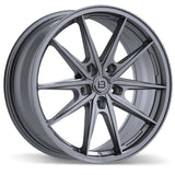 Braelin Brushed Matte Carbon Grey BRF1 19x8.5 5x114.3mm +40 64.1mm BRU / MMF