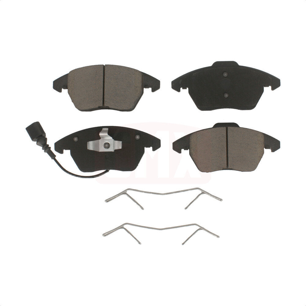 Front Ceramic Disc Brake Pads CMX-D1107 For Volkswagen Jetta Beetle CC Passat GTI Eos Golf Audi Rabbit A3 TT Quattro R8