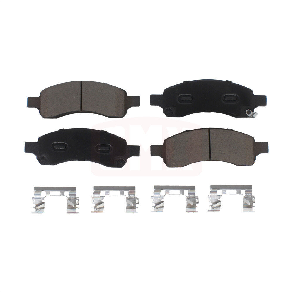 Front Ceramic Disc Brake Pads CMX-D1169 For Chevrolet Trailblazer GMC Envoy Colorado Canyon EXT XL Buick Rainier Saab 9-7x Isuzu Ascender SSR