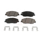 Front Ceramic Disc Brake Pads CMX-D1202 For Hyundai Santa Fe Kia Sedona Genesis Entourage Borrego XL