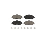 Front Ceramic Disc Brake Pads CMX-D1273 For Jeep Wrangler Dodge Grand Caravan Chrysler Town & Country Journey Liberty Nitro JK Volkswagen Routan Ram C/V